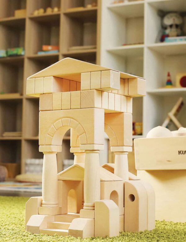 Wood Toy Home Block Set