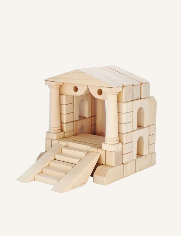 Wood Toy Home Block Set